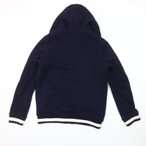 Marks and Spencer Boys Navy Hooded Jacket 11-12 Years