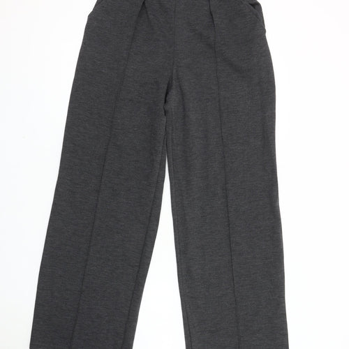 H&M Women's Black Trousers Size S Elastic Waist