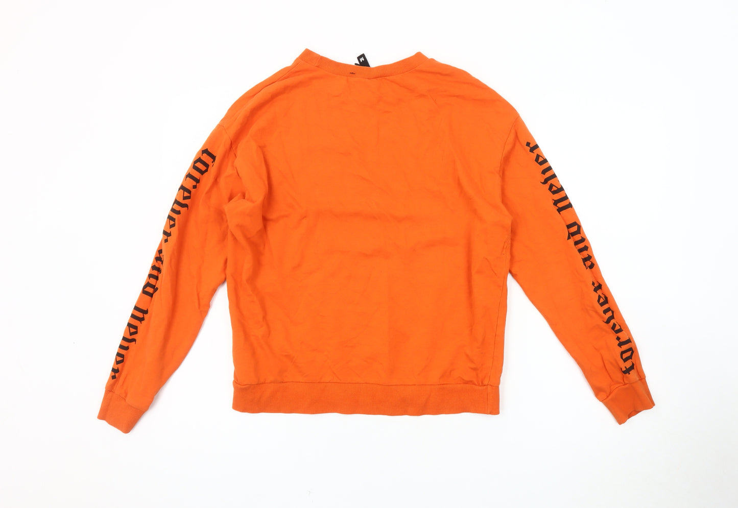 H&M Women's Orange Long Sleeve T-Shirt - Size M