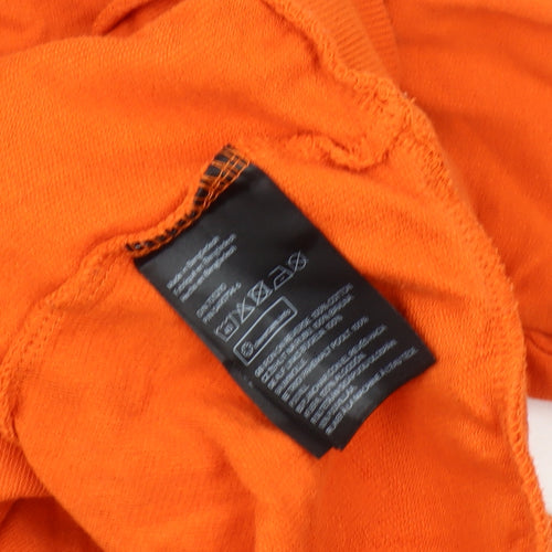 H&M Women's Orange Long Sleeve T-Shirt - Size M