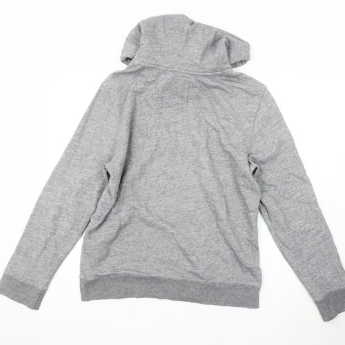 H&M Men’s Grey Hoodie S - Casual Pullover NYC Style