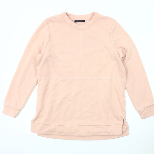 Marks & Spencer Women's Beige Cotton Sweatshirt M