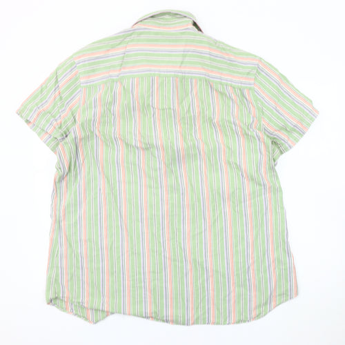Next Men's Multicoloured Striped Shirt 2XL