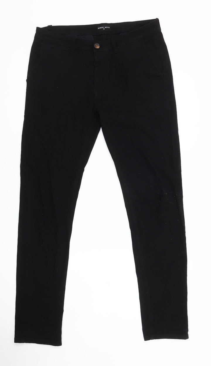 Robert Wood Men's Black Skinny Jeans Size 32