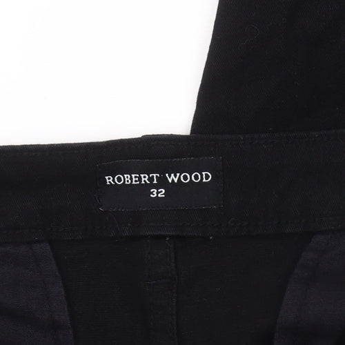 Robert Wood Men's Black Skinny Jeans Size 32