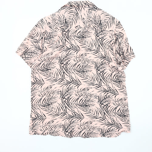 Pierre Cardin Men's Tropical Print Shirt, M, Multicoloured
