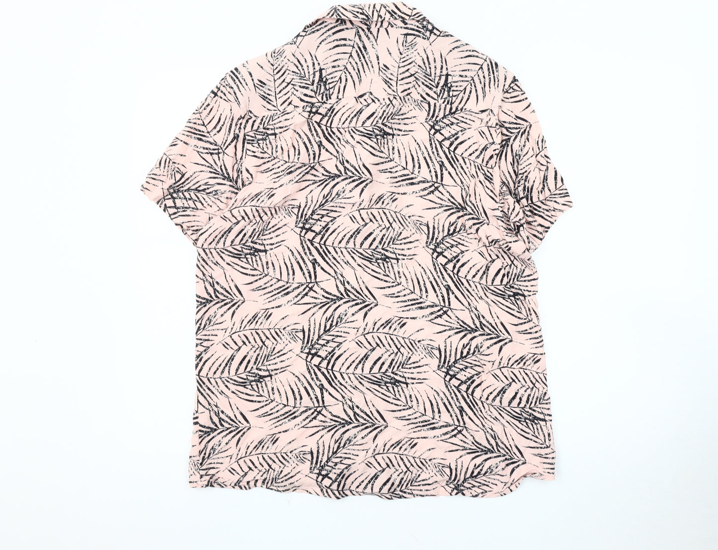 Pierre Cardin Men's Tropical Print Shirt, M, Multicoloured
