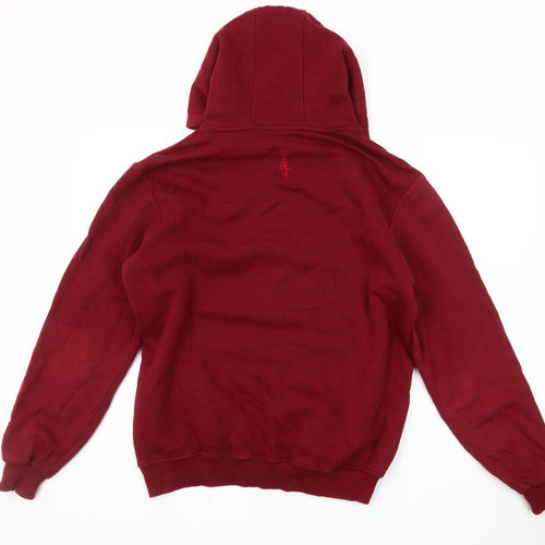 College Europe Red Hoodie, Unisex Adults M