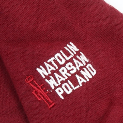College Europe Red Hoodie, Unisex Adults M