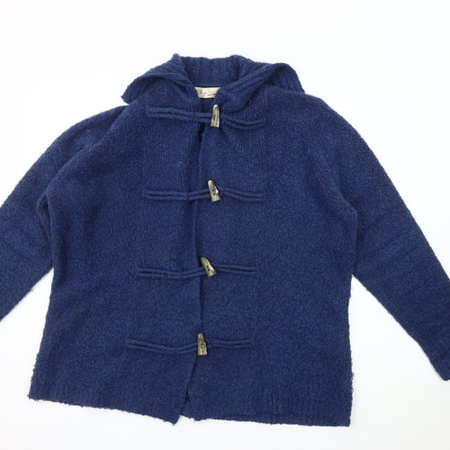 EWM Women's Blue Long Sleeve Jumper Size 22