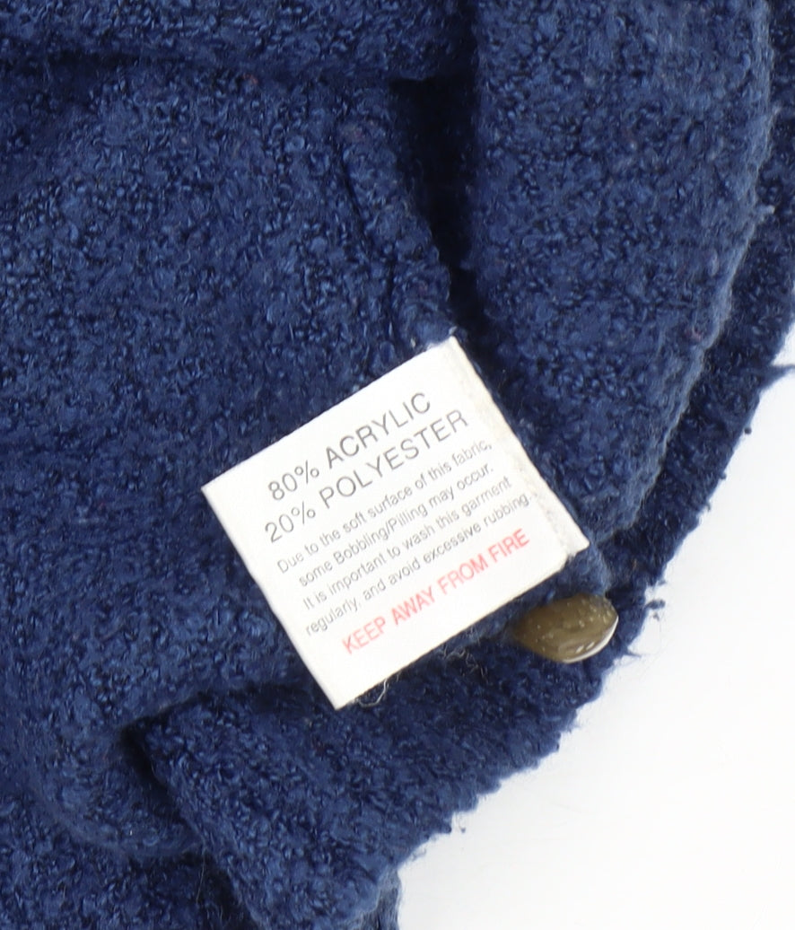 EWM Women's Blue Long Sleeve Jumper Size 22