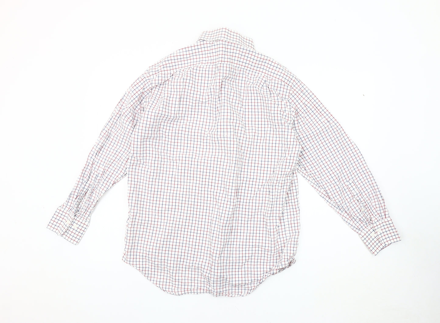 Lorenzo Uomo Men's Check Slim Fit Shirt Size 16.5