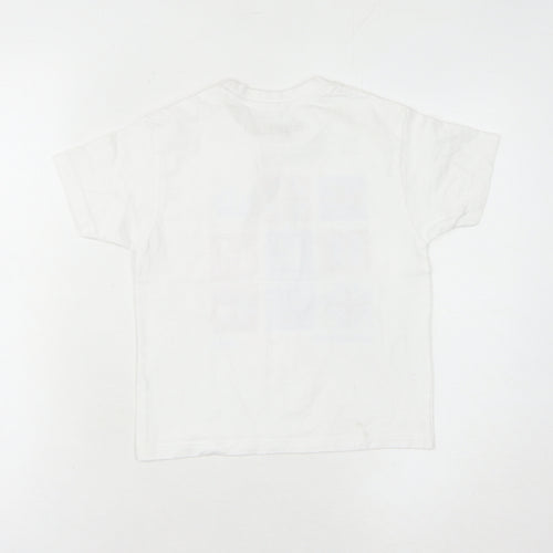 Coronation 2023 Boys White Graphic Print T-Shirt Age 6 Years