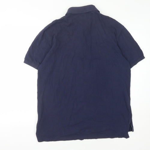 Tommy Hilfiger Men's Blue Polo Shirt L