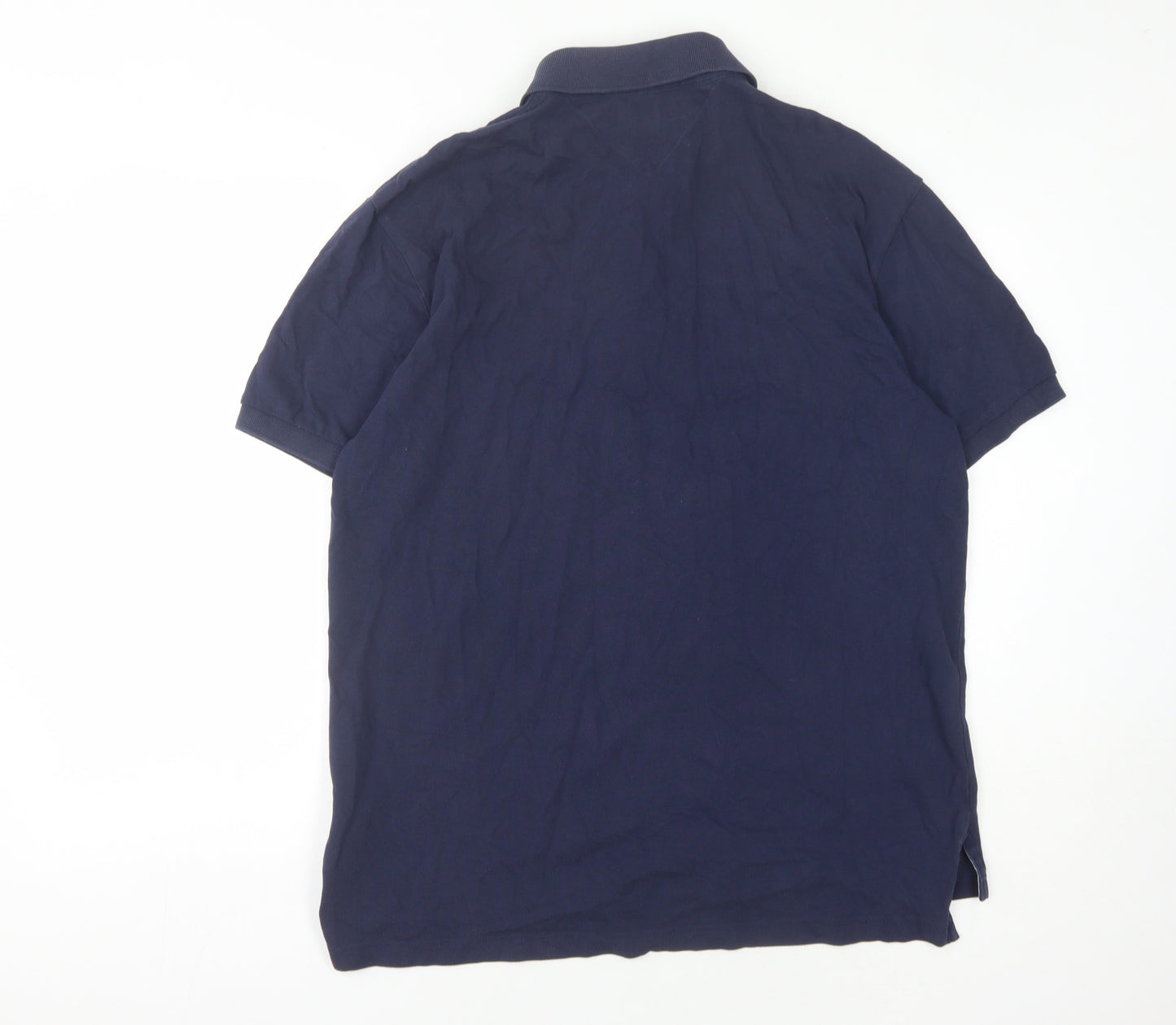 Tommy Hilfiger Men's Blue Polo Shirt L
