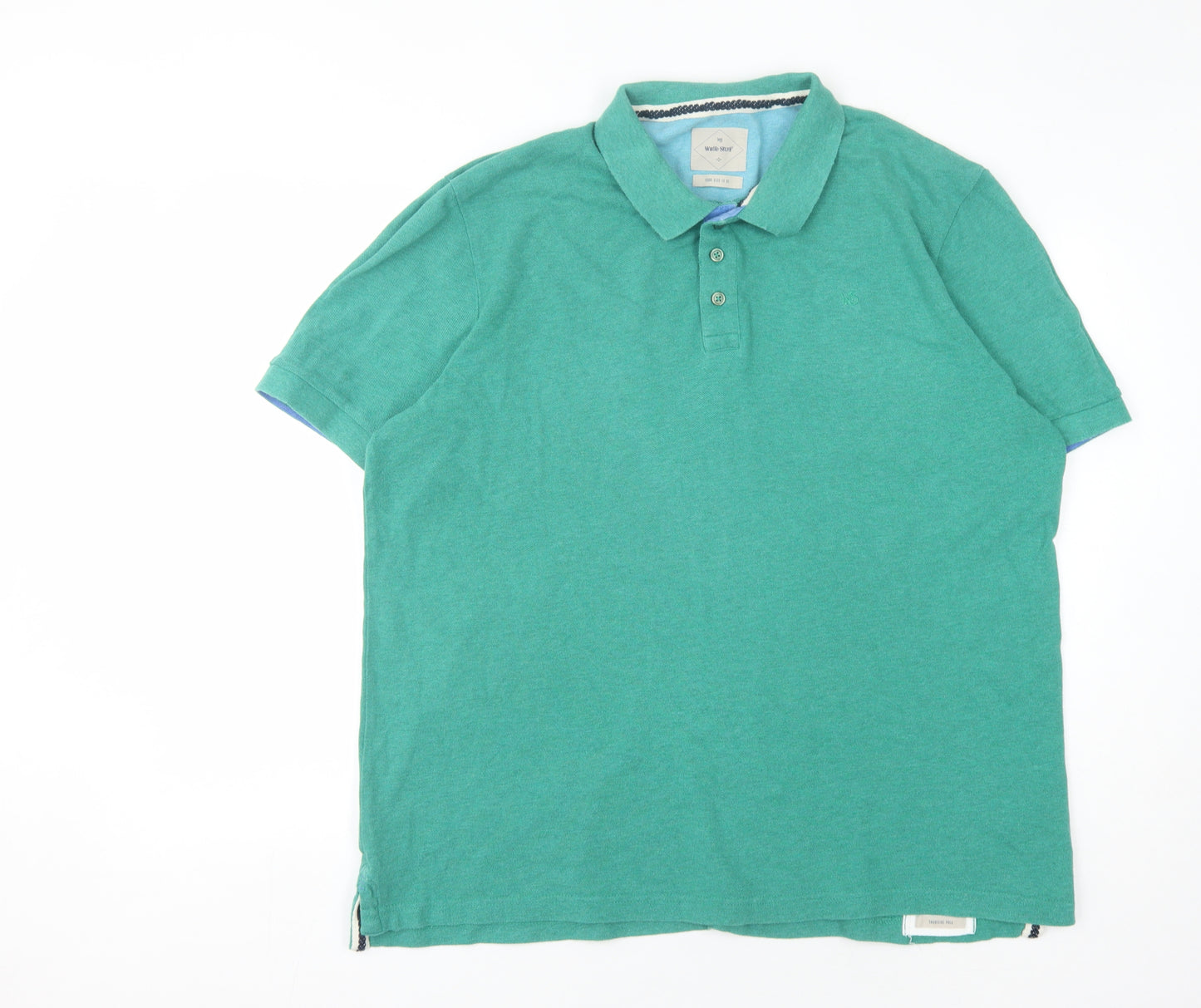 White Stuff Men's Green XL Polo Shirt