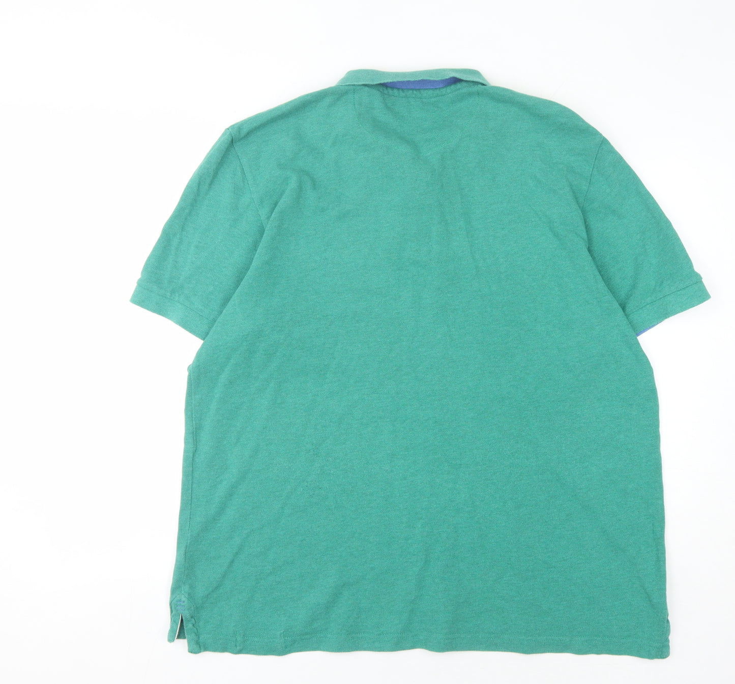 White Stuff Men's Green XL Polo Shirt