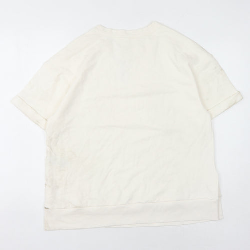 Marks & Spencer Ivory Women’s M Sweatshirt - Casual Comfort