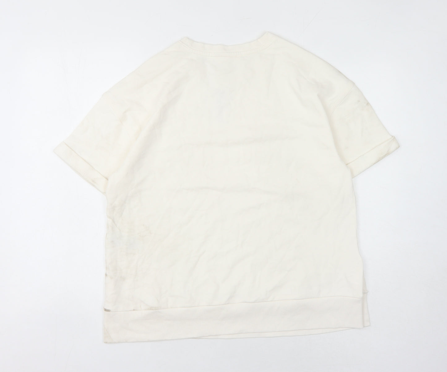 Marks & Spencer Ivory Women’s M Sweatshirt - Casual Comfort