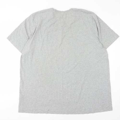 Adidas Men's Grey 2XL Short Sleeve T-Shirt
