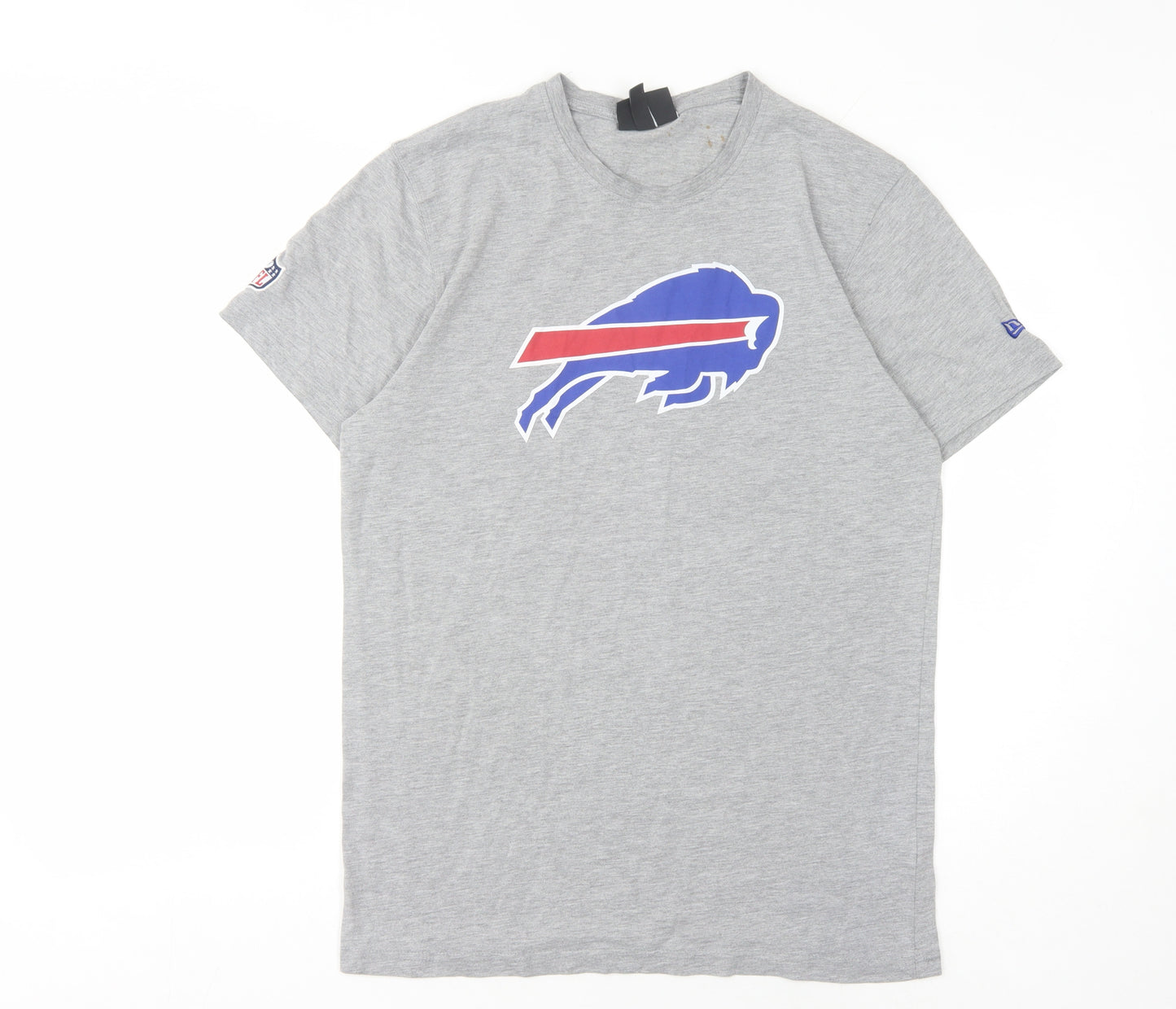 New Era Men's Grey NFL Sports T-Shirt, Medium
