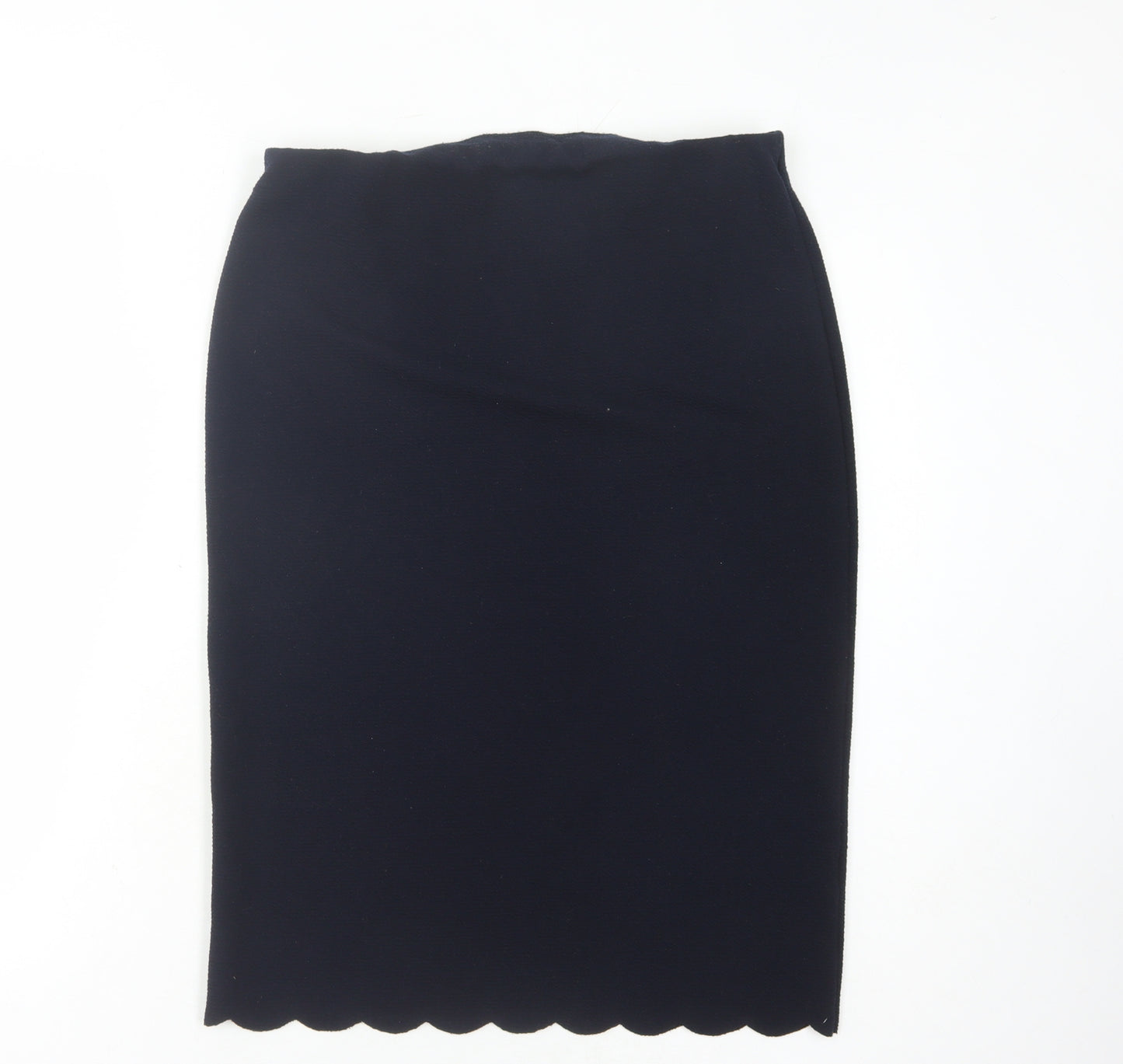Phase Eight Black Women's Midi Pencil Skirt, Size 14
