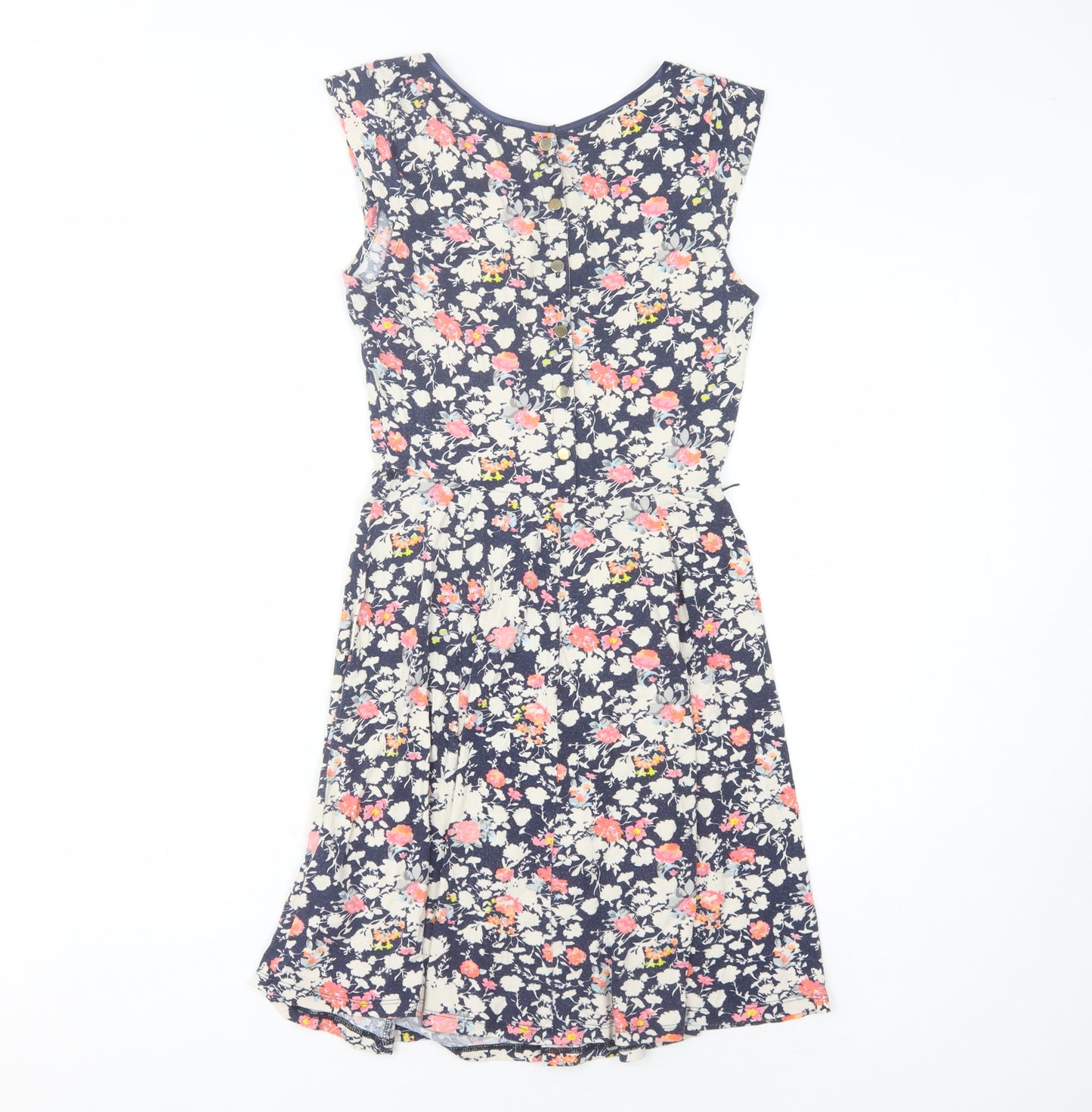 Oasis Women's Multicoloured Floral A-Line Dress XS