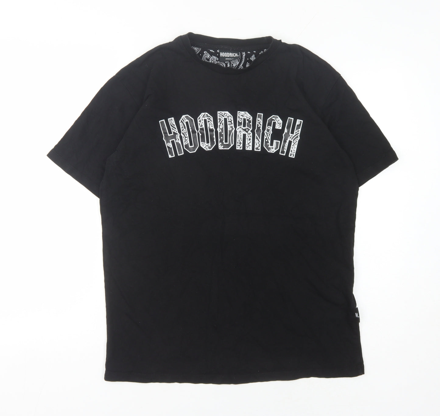 Hoodrich Men's Small Black Crew Neck T-Shirt