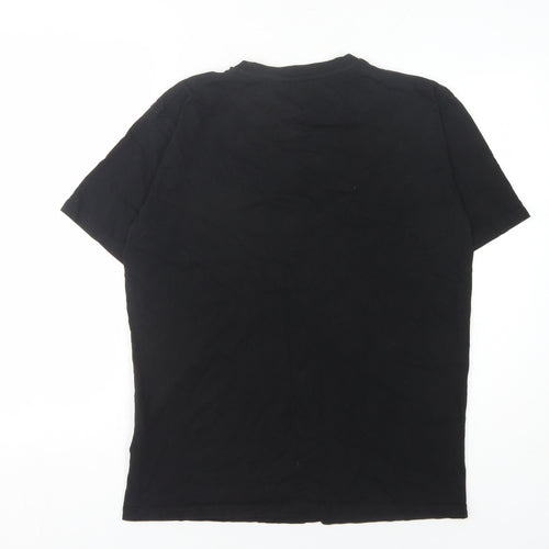 Hoodrich Men's Small Black Crew Neck T-Shirt