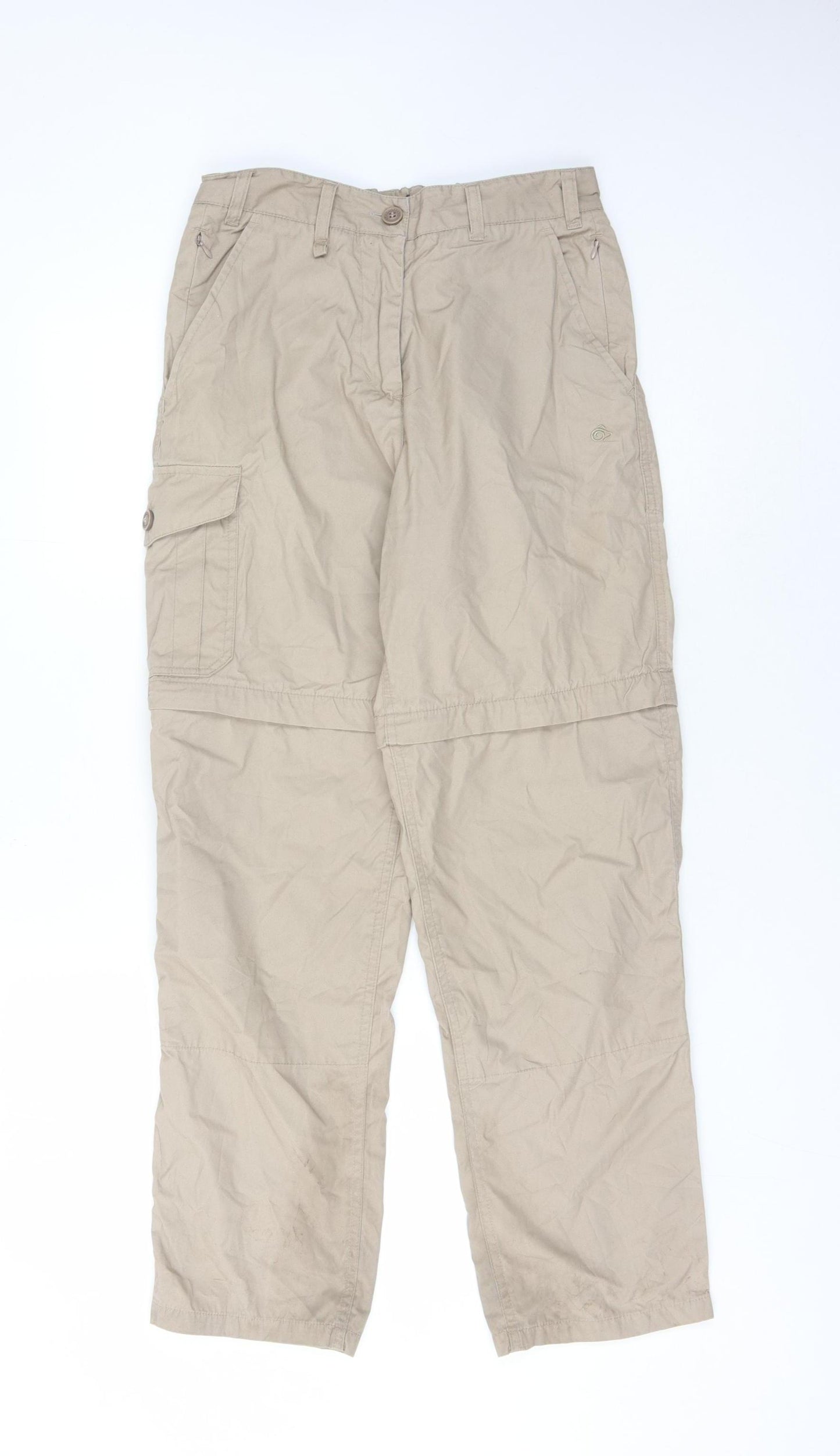 Craghoppers Men's Beige Cargo Trousers Size S