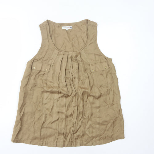 Collection By Vero Moda Women's Beige Tank - Size 6