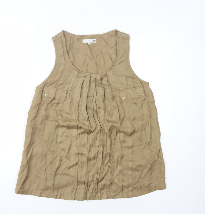 Collection By Vero Moda Women's Beige Tank - Size 6