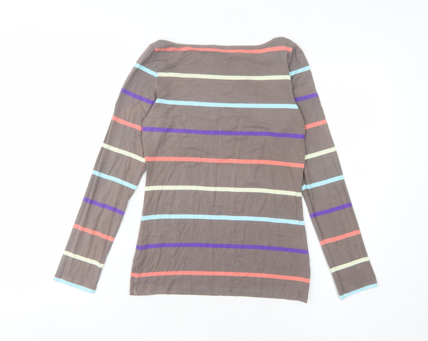Oasis Women's Multicoloured Striped Top, S