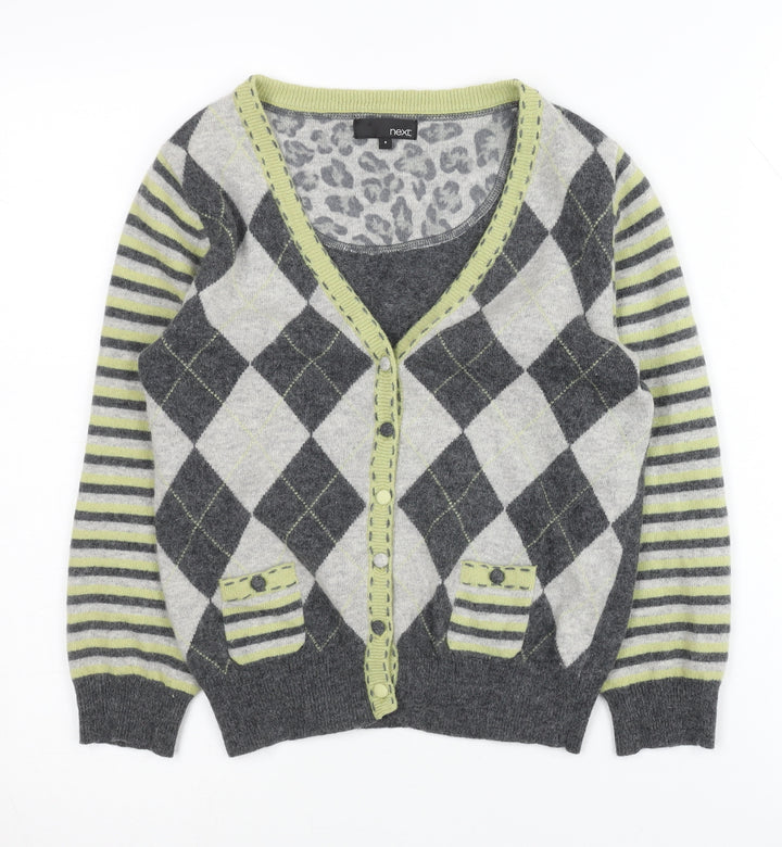 Next Women's Multicoloured Cardigan Size 8