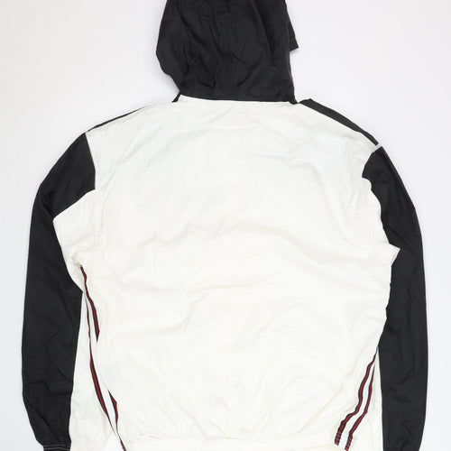 Crane Sports Men’s Black White Windbreaker Jacket M