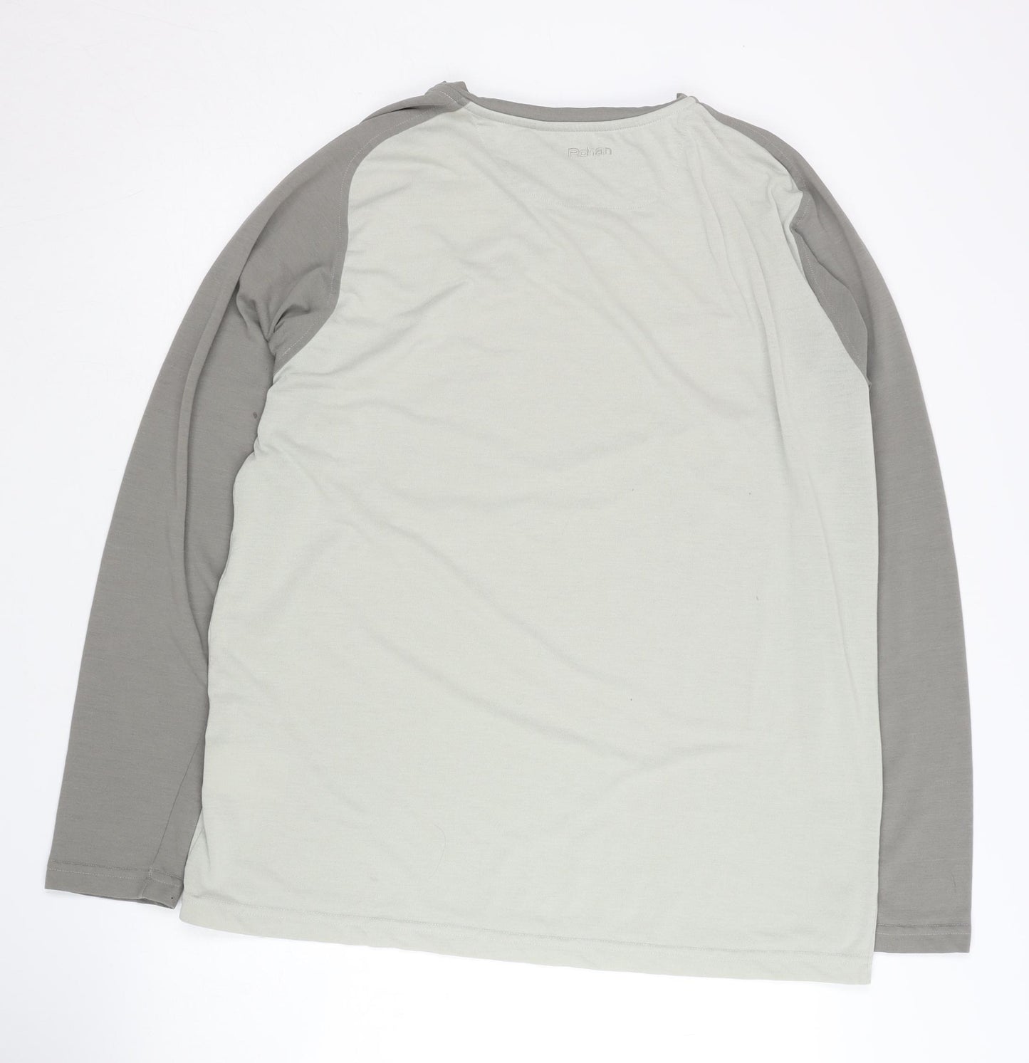 Rohan Men's Grey Long Sleeve T-Shirt Size L