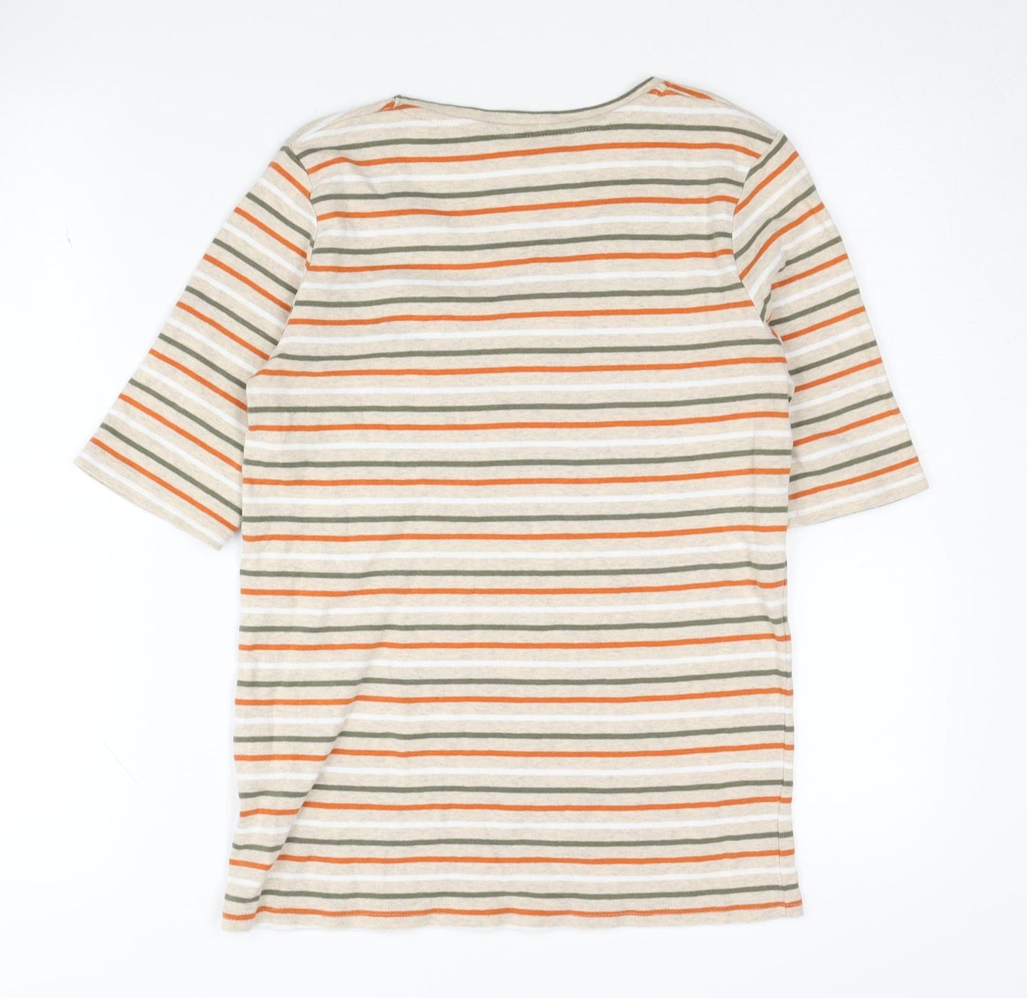 Isle Women's Multicoloured Striped T-Shirt S