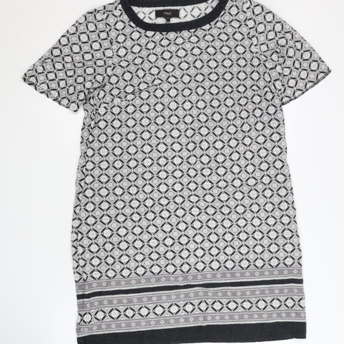 Next Women's Multicoloured Geometric Dress - Size 14