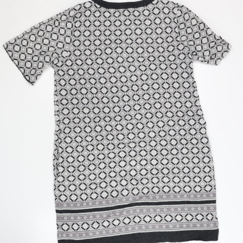 Next Women's Multicoloured Geometric Dress - Size 14