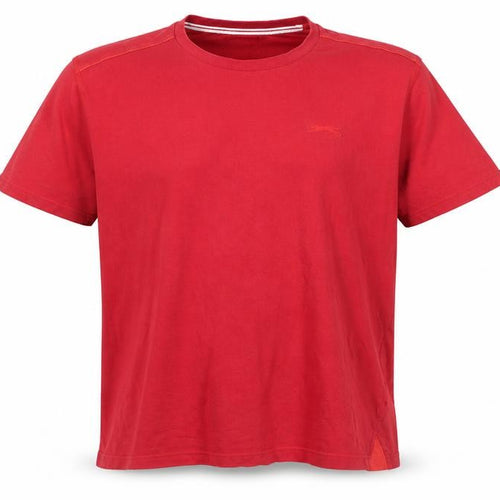 Slazenger Red Men's L Crew Neck Cotton T-Shirt