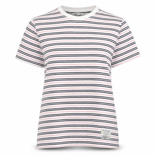 The Stronghold Unisex Stripe T-Shirt XS Multicoloured