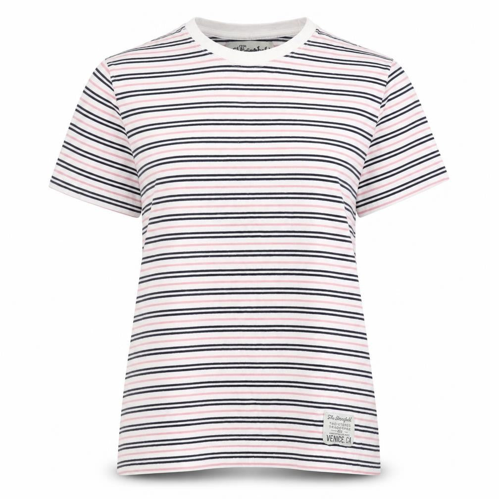 The Stronghold Unisex Stripe T-Shirt XS Multicoloured