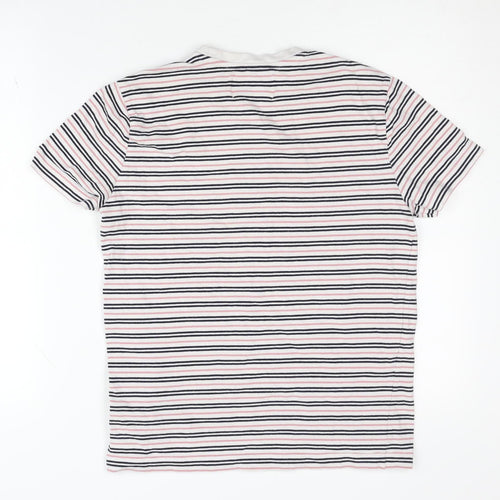 The Stronghold Unisex Stripe T-Shirt XS Multicoloured