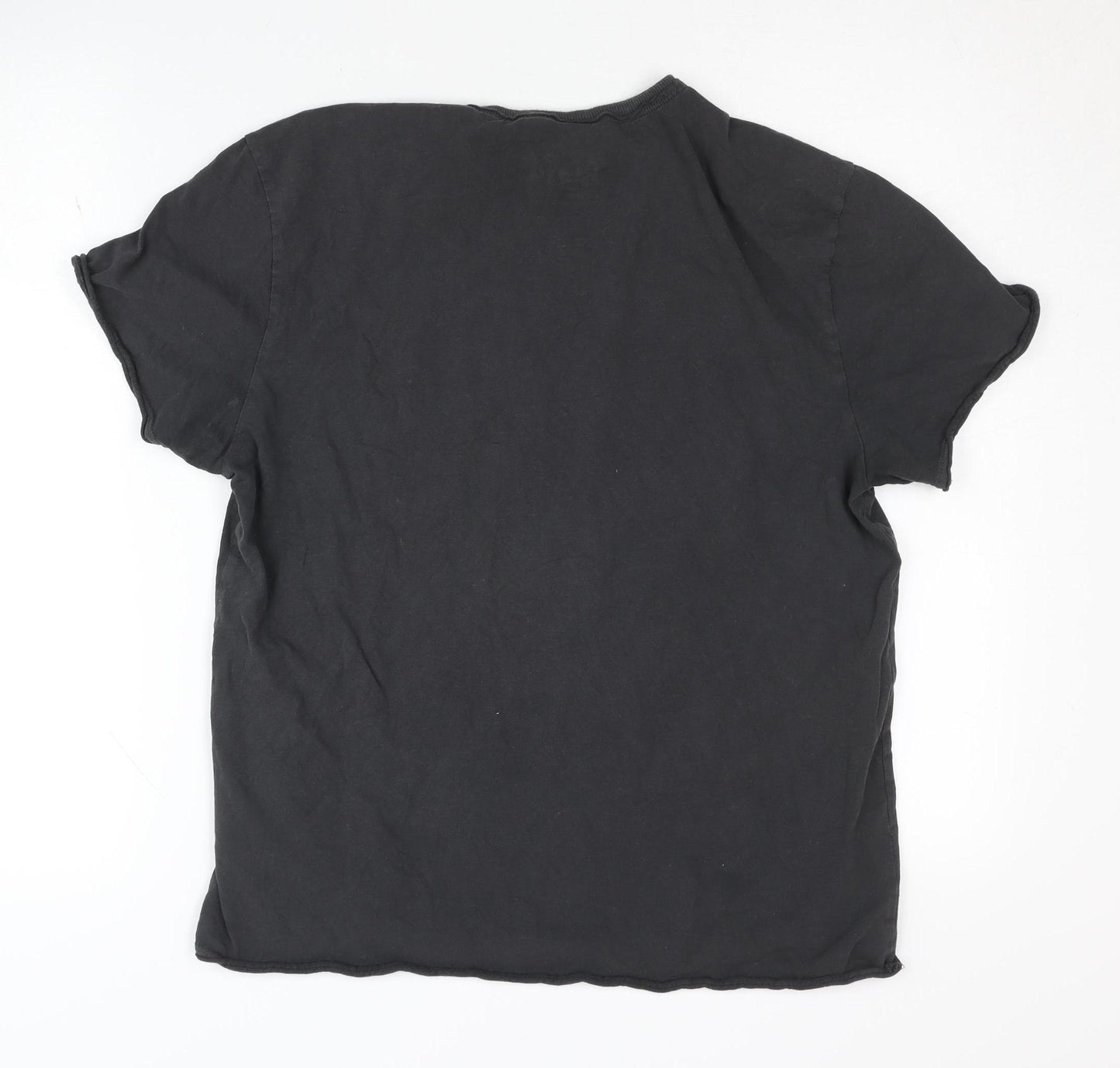 Amplified AC/DC Band Tee – Men's Black M, Cotton Rock T-Shirt