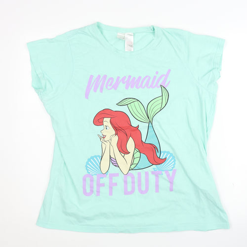 Avon Mermaid Nightwear T-Shirt, Blue, Size 14