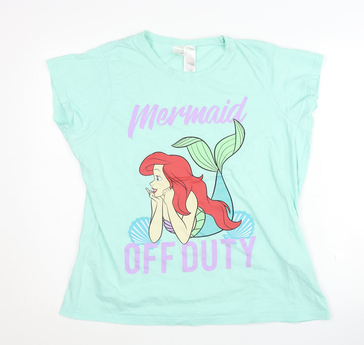 Avon Mermaid Nightwear T-Shirt, Blue, Size 14