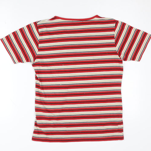 Paul Separates Women's Red Striped T-Shirt, Size S