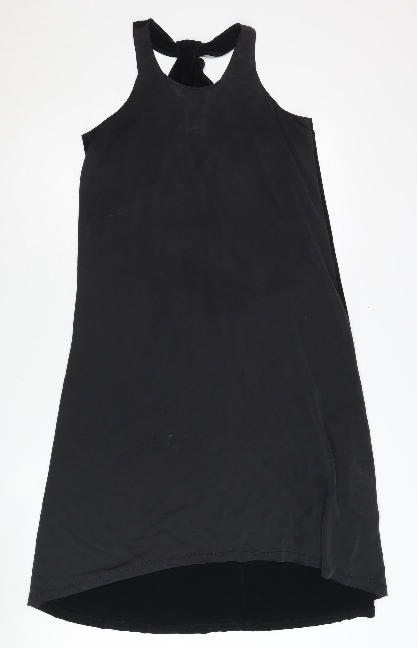 Mercer & Madison Black Hi-Low Slip Dress Size 10