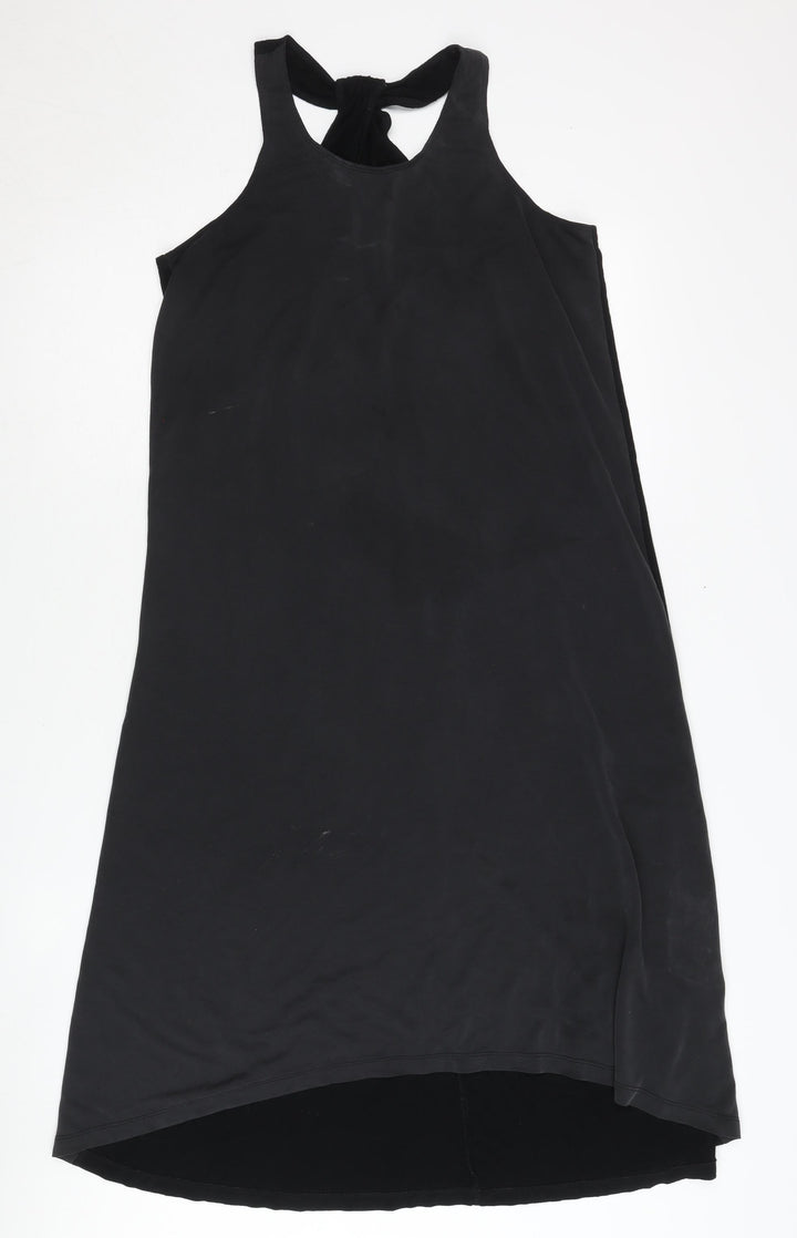 Mercer & Madison Black Hi-Low Slip Dress Size 10