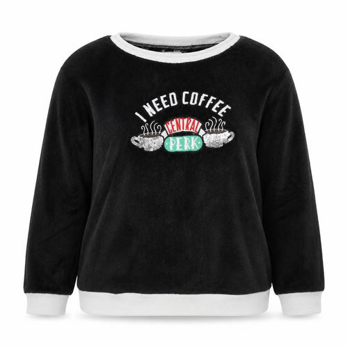 Friends Women's Fleece Graphic Jumper Size 12-14